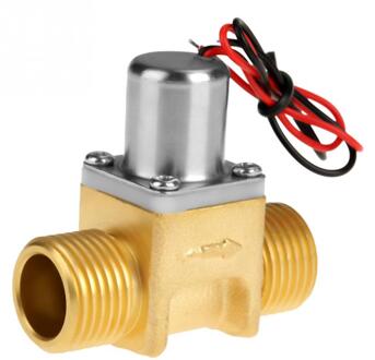 DC3.6V 1/2 "Elektrische Magneetventiel Water Flow Puls Elektromagnetische Klep Messing Magneetventiel