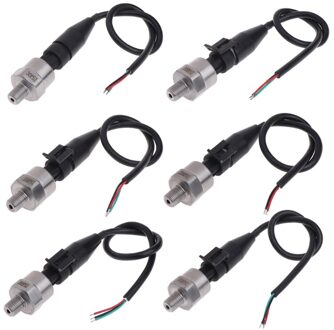 DC5V 1/8NPT Druk Transducer Zender Sensor Rvs Olie Lucht Water B03D 200psi