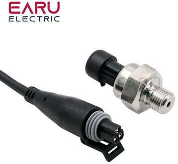 DC5V G1/4 Druksensor Zender Drukomvormer 1.2 MPa 174 PSI Voor Water Gas Air Olie Brandstof Auto roestvrij Staal Schakelaar
