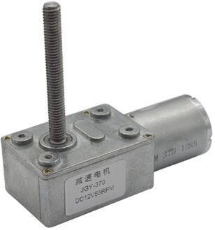 DC6V 10 Rpm Lood Schroef As Worm Geared Motor 6Mm X 50Mm Lood Schroef As Self-Lock wormwiel Motor