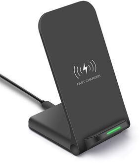 DCAE Qi Draadloze Oplader QC 3.0 Opvouwbare Stand Voor iPhone 11 XS XR X 8 Airpods Pro Samsung S10 S9 s8 15W Quick Fast Opladen Pad