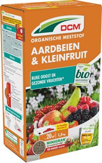 DCM Meststof Aardbeien & Kleinfruit 1,5 kg in strooidoos
