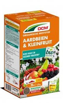 DCM Meststof Aardbeien & Kleinfruit 1,5 kg in strooidoos