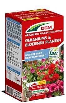 DCM Meststof Geraniums & Bloeiende Planten 1,5 kg