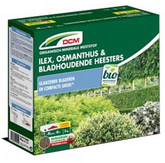 DCM Meststof ilex, osmanthus & bladhoudende heesters 3 kg