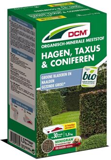 DCM Meststof Taxus, Hagen & Coniferen 1,5 kg
