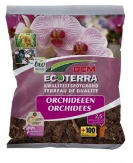 DCM Potgrond Ecoterra Orchideeën - Potgrond Turf - 2.5 l Bio