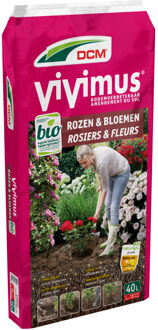 DCM Vivimus Rozen & Bloemen 40l Meststof