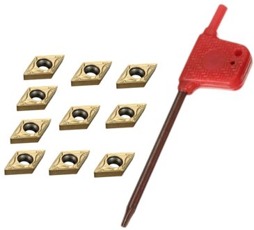 DCMT070204 US735 DCMT21.51 Cnc Inserts Bladen Machine Draaigereedschap En Moersleutel