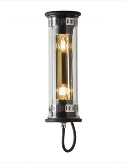 DCW éditions In The Tube 100-350 Wandlamp - Goud - Zonder mesh - Zwarte stop