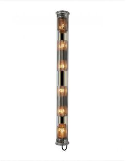 DCW éditions In The Tube 120-1300 Wandlamp - Goud - Zilveren mesh - Transparante stop