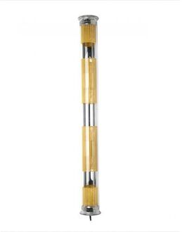 DCW éditions In The Tube 120-1300 Wandlamp - Zilver - Gouden mesh - Transparante stop