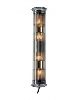 DCW éditions In The Tube 120-700 Wandlamp - Goud - Zilveren mesh - Transparante stop