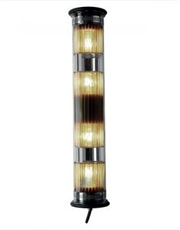 DCW éditions In The Tube 120-700 Wandlamp - Zilver - Gouden mesh - Zwarte stop