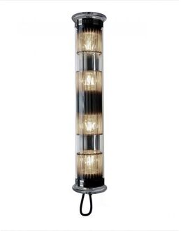 DCW éditions In The Tube 120-700 Wandlamp - Zilver - Zilveren mesh - Transparante stop