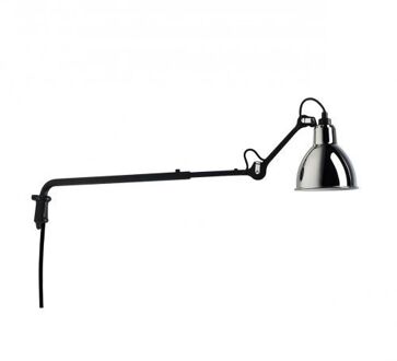 DCW éditions Lampe Gras N203 Round Wandlamp - Chroom