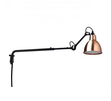 DCW éditions Lampe Gras N203 Round Wandlamp - Koper/wit