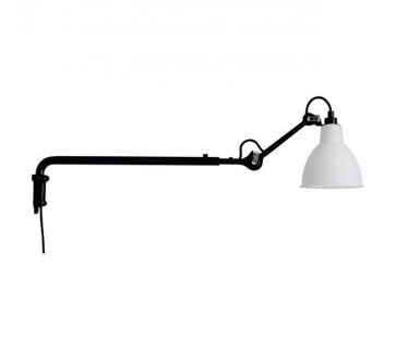 DCW éditions Lampe Gras N203 Round Wandlamp - Wit glas