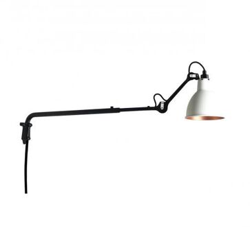 DCW éditions Lampe Gras N203 Round Wandlamp - Wit/koper