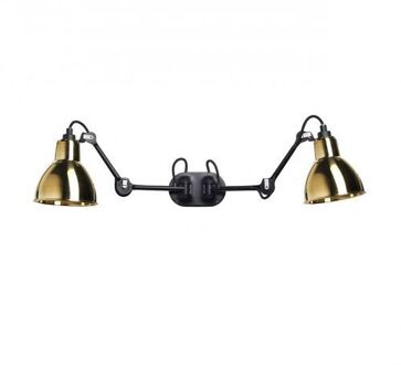 DCW éditions Lampe Gras N204 Double Round Wandlamp - Messing