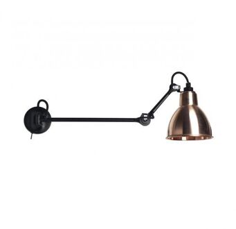 DCW éditions Lampe Gras N204 L 40 Round Wandlamp - Rauw koper