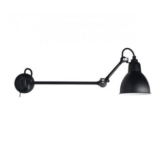 DCW éditions Lampe Gras N204 L 40 Round Wandlamp - Zwart