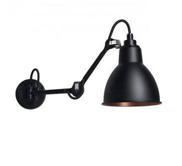DCW éditions Lampe Gras N204 Round Wandlamp - Zwart/koper