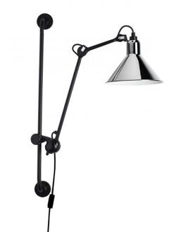 DCW éditions Lampe Gras N210 Conic Wandlamp - Chroom