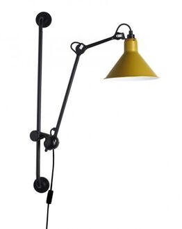 DCW éditions Lampe Gras N210 Conic Wandlamp - Geel