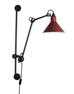 DCW éditions Lampe Gras N210 Conic Wandlamp - Rood