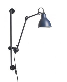 DCW éditions Lampe Gras N210 Round Wandlamp - Blauw