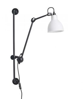 DCW éditions Lampe Gras N210 Round Wandlamp - Wit kunststof