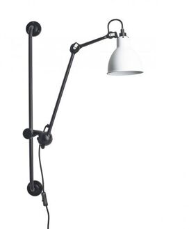 DCW éditions Lampe Gras N210 Round Wandlamp - Wit