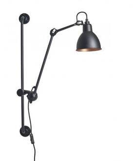 DCW éditions Lampe Gras N210 Round Wandlamp - Zwart/koper
