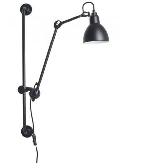 DCW éditions Lampe Gras N210 Round Wandlamp - Zwart