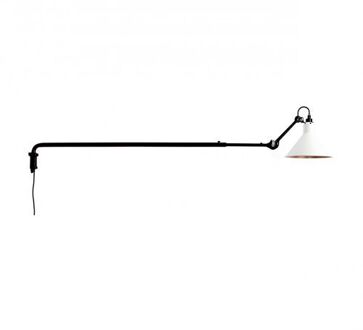 DCW éditions Lampe Gras N213 Conic Wandlamp - Wit/koper