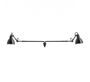 DCW éditions Lampe Gras N213 Double Round Wandlamp - Zwart/koper