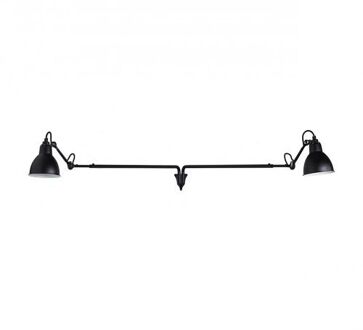 DCW éditions Lampe Gras N213 Double Round Wandlamp - Zwart