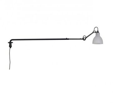 DCW éditions Lampe Gras N213 Round Wandlamp - Wit glas