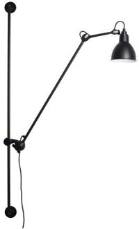 DCW éditions Lampe Gras N214 Round Wandlamp - Zwart