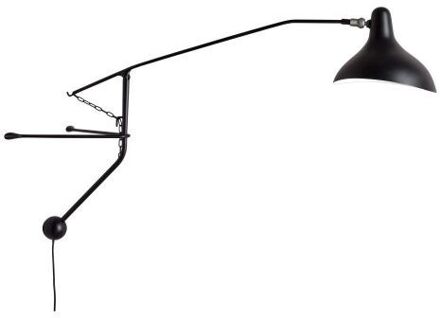 DCW éditions Mantis BS2 Mini Wandlamp - Zwart