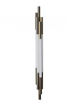 DCW éditions Org Wandlamp - 1050 mm - Goud/wit