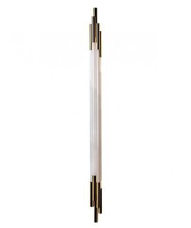DCW éditions Org Wandlamp - 1500 mm - Goud/wit