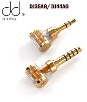 Dd Ddhifi DJ35AG/ DJ44AG 2.5Mm Evenwichtige Female Naar 3.5Mm/4.4Mm Male Headphone Jack Adapter, audio Converter Voor Oortelefoon/Dap