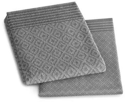 DDDDD Keukendoek Akira Grey (6 stuks) Grijs