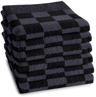 DDDDD keukendoek Barbeque - 50x55cm - Grijs - 6 stuks