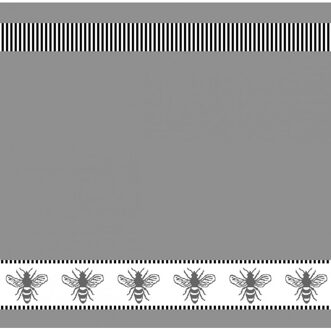 DDDDD Keukendoek Honey Grey (6 stuks) Grijs