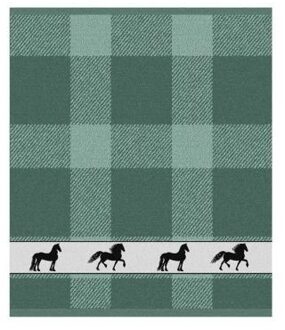 DDDDD keukendoek Shanti - 50x55 cm - Green - 6 stuks Groen