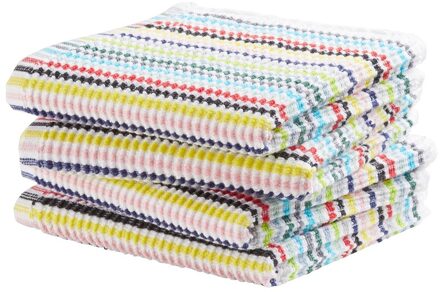 DDDDD Vaatdoek Multi Clean 30x30cm - multi - set van 4 Multikleur