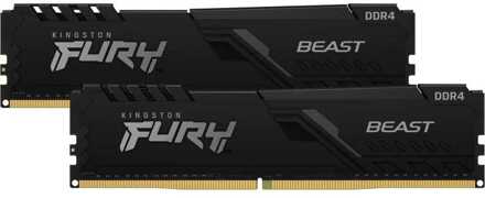 DDR4 32GB PC 3600 CL18 Kingston KIT (2x16GB) FURY Beast Bl Kit